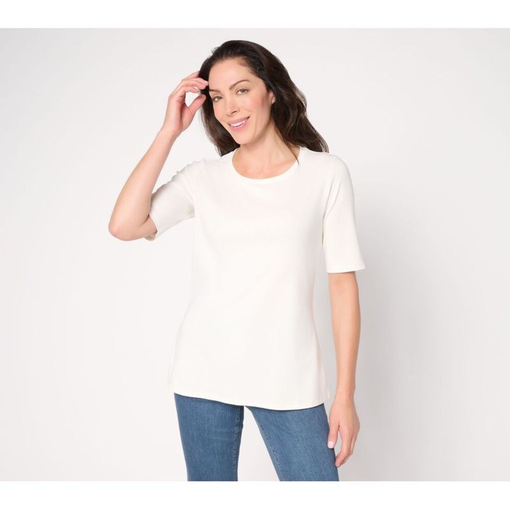 Belle by Kim Gravel Women's Top Sz M Make Your Selection: White A714141